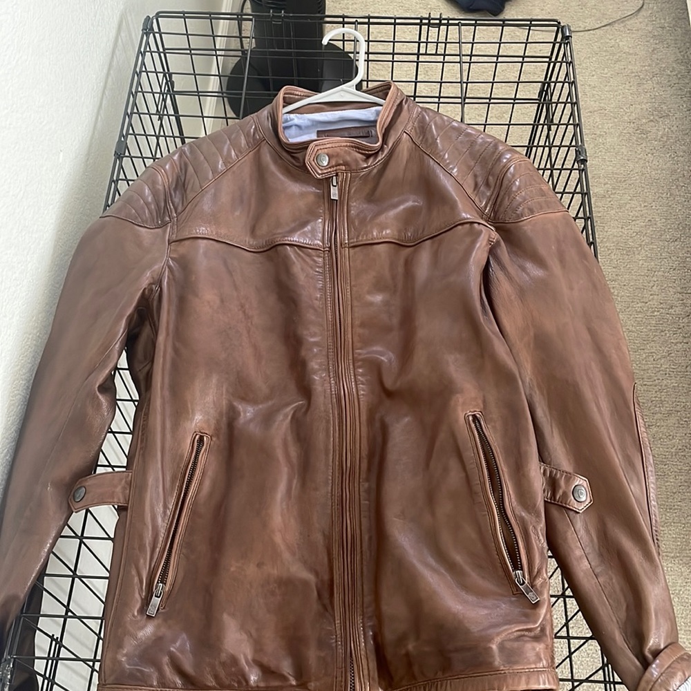 Leather jacket